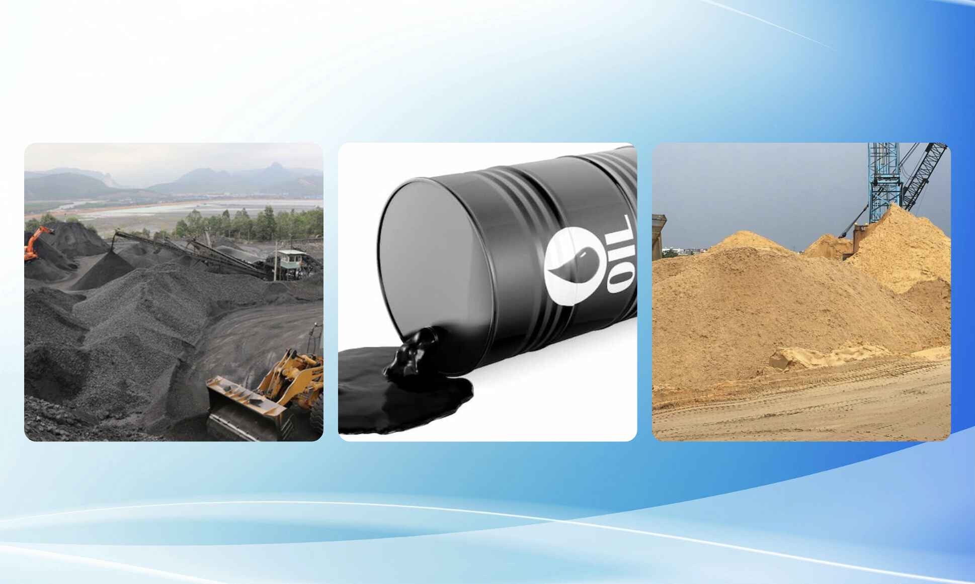 Ảnh minh họa: Các loại hàng rời như dầu, than đá,... (nguồn: ST)